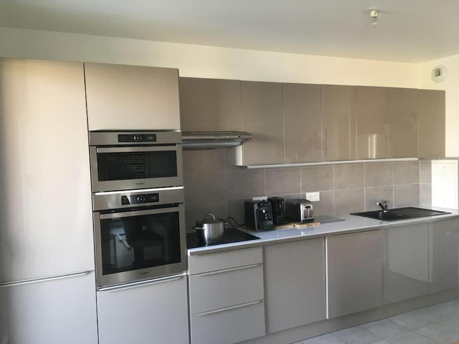 Appartement 87 M2 - 3 Chambres - 6 Personnes - Proche Paris - Parking Gratuit Asnières 外观 照片